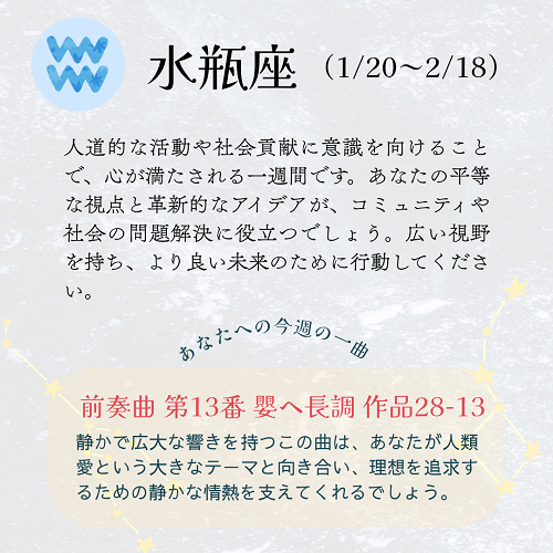 水瓶座